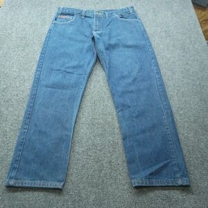 Big Bill FR‎ Flame Resistant Jeans 38x32 Westex Indura NFPA 2112 Work Pants Blue